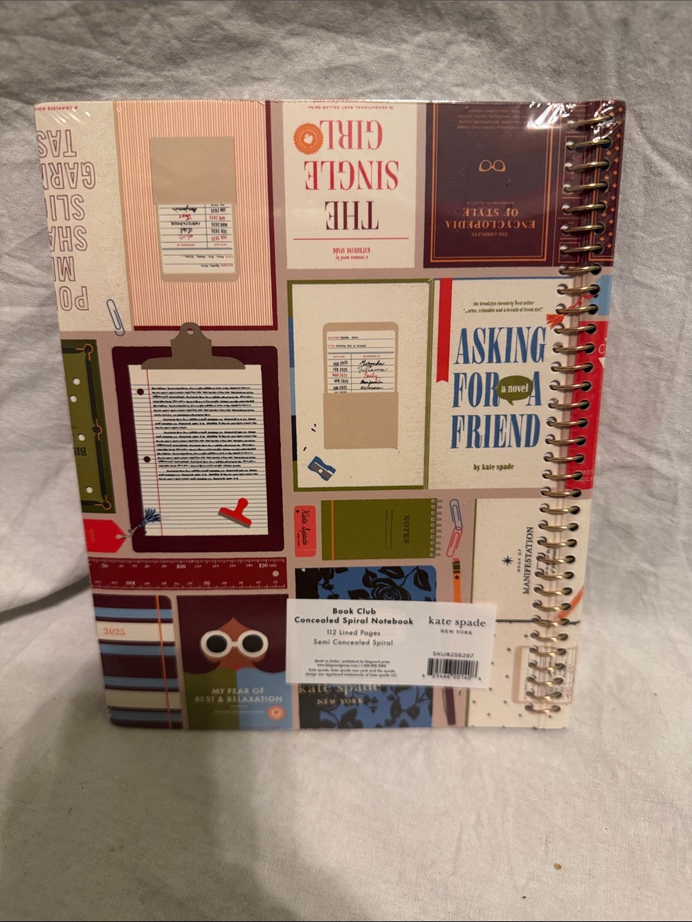 kate spade Multi-Color Collage Spiral Notebook - Picture 3 of 3